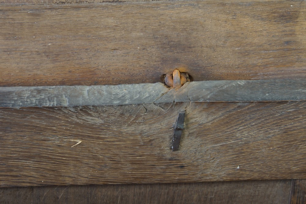 17th Century Oak Coffer. View XV