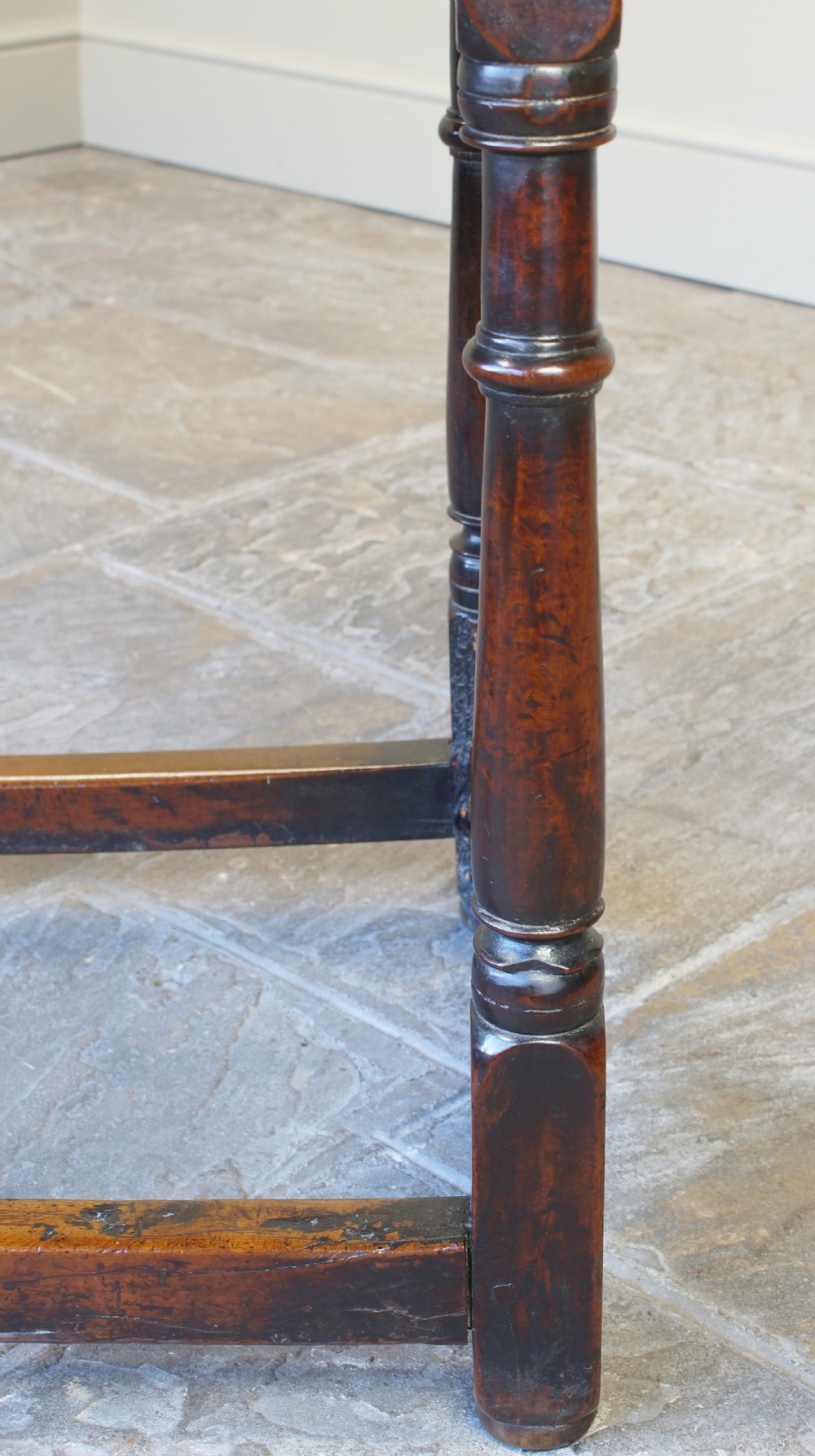 A Rare Late 17th Century Yew Wood Side Table. View II