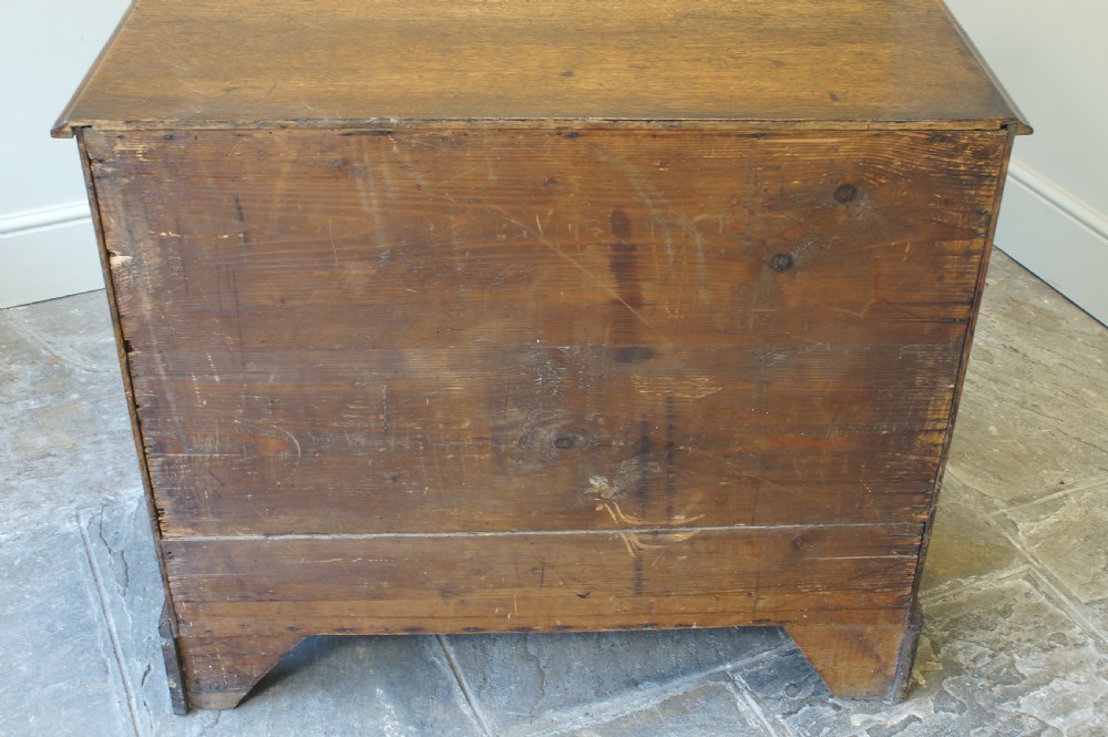 18th Century Oak Chest Of Drawers.  View V
