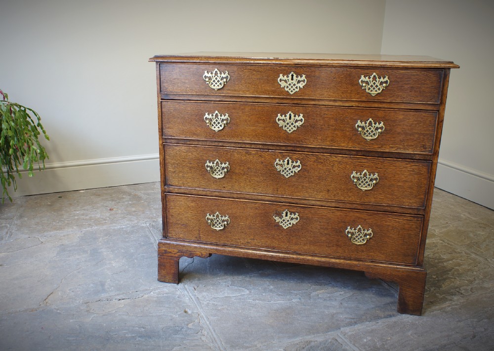 18th Century Oak Chest Of Drawers.  View XII