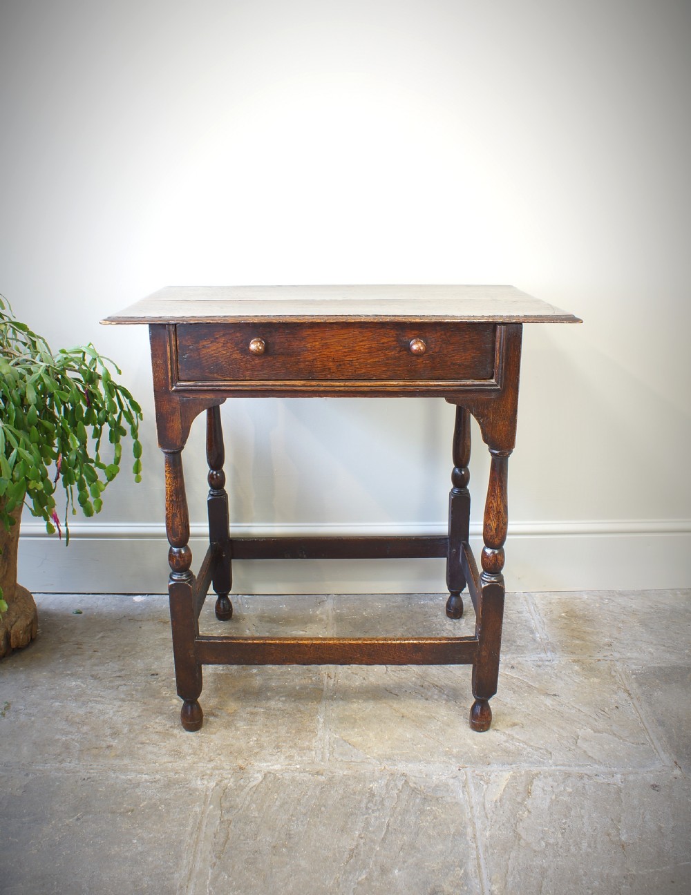 A small 17th Century Oak Side Table View II