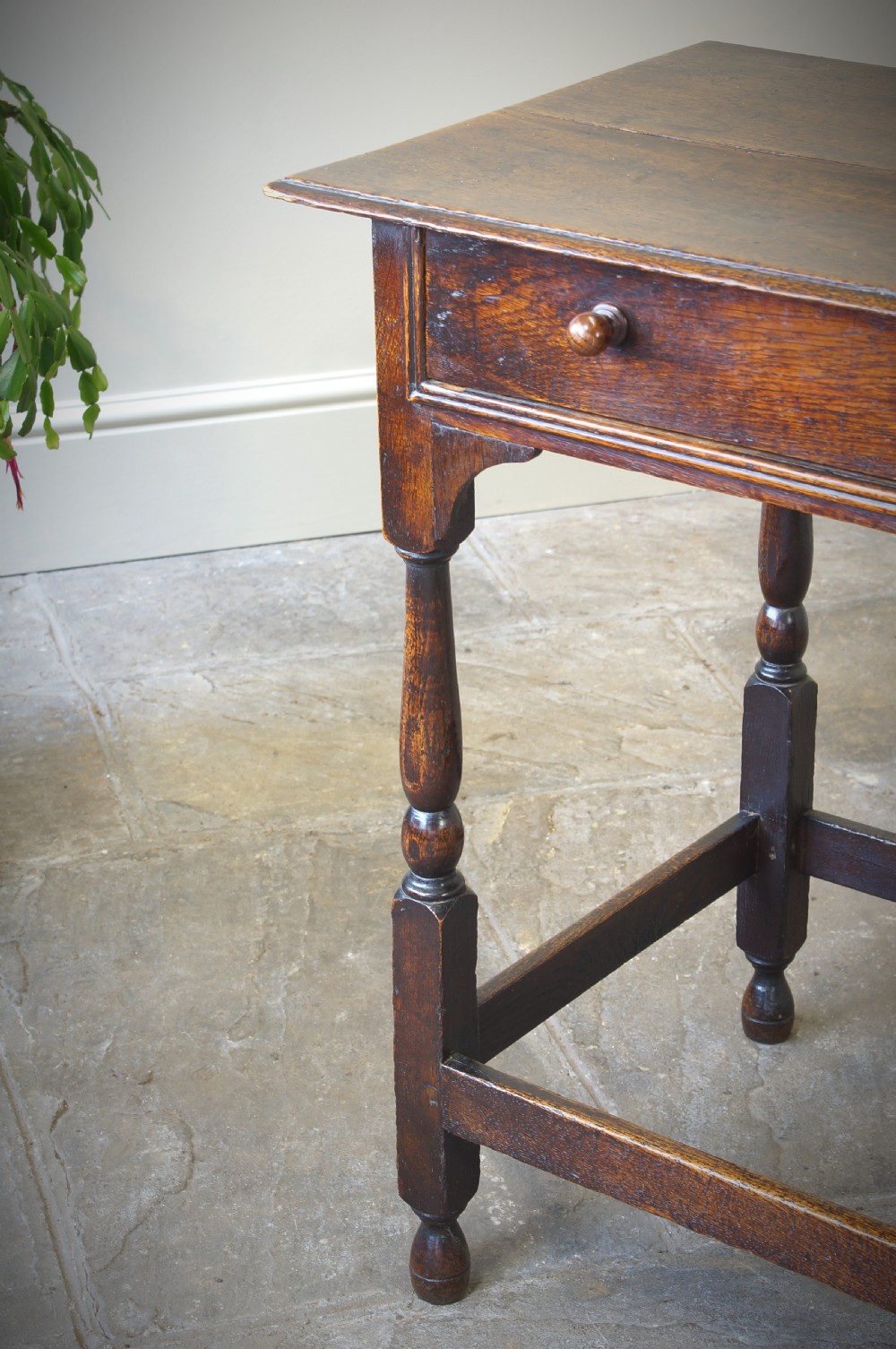 A small 17th Century Oak Side Table View III
