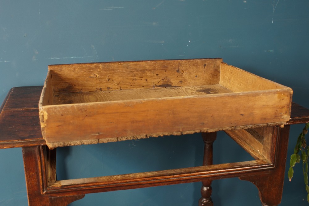 A small 17th Century Oak Side Table View VII