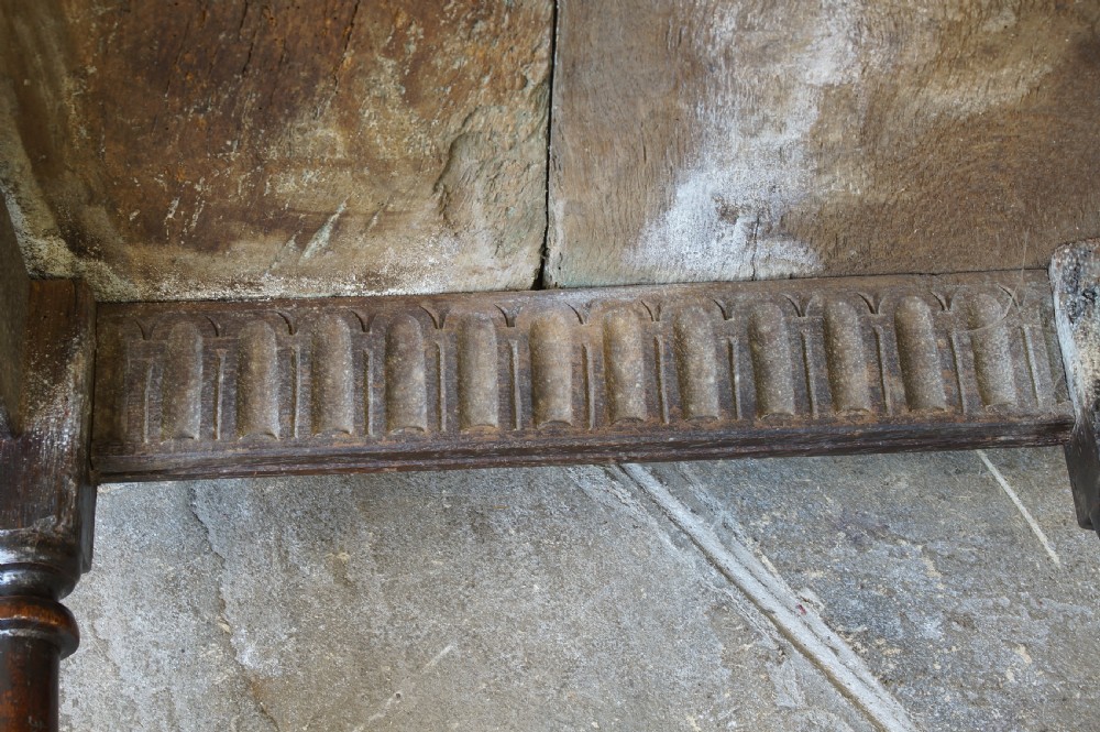 17th Century Oak Centre Table. View VII