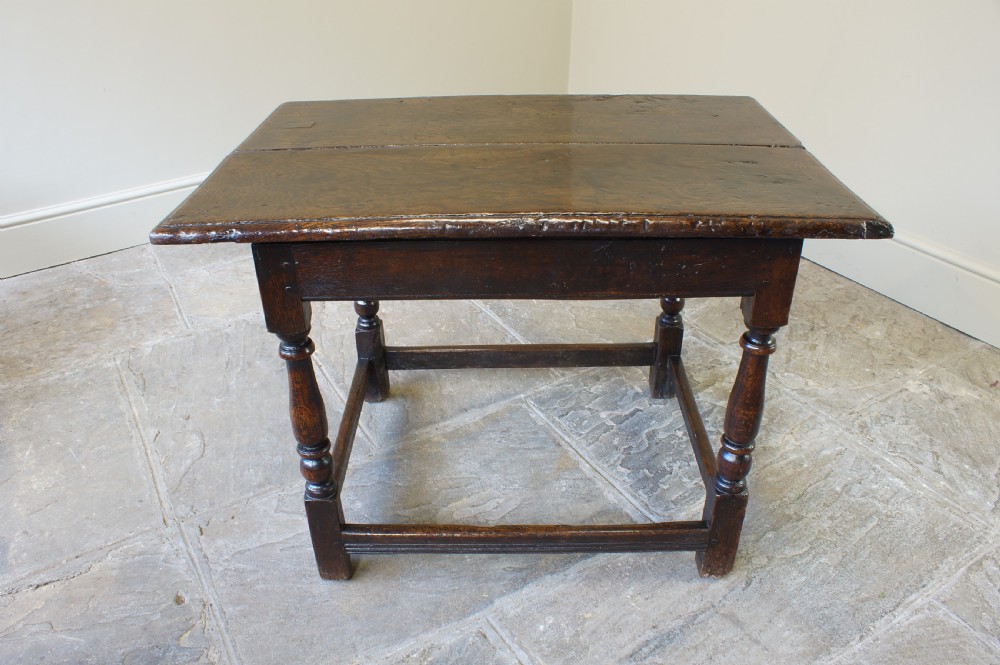17th Century Oak Centre Table. View X
