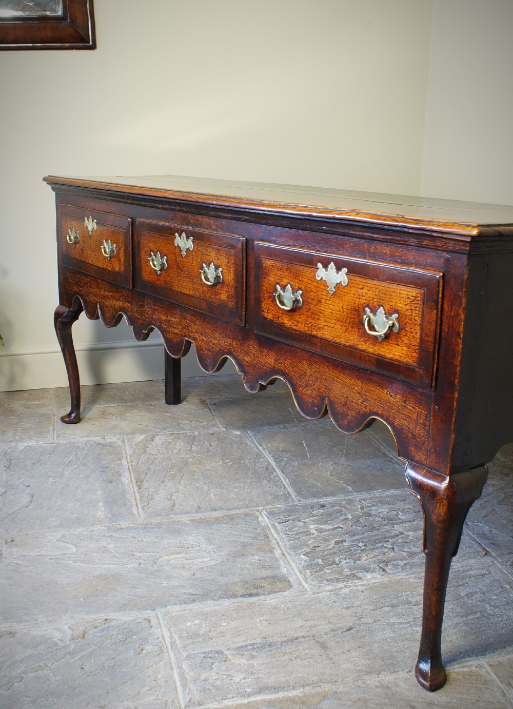 A Good 18th Century Oak Dresser Base. View III