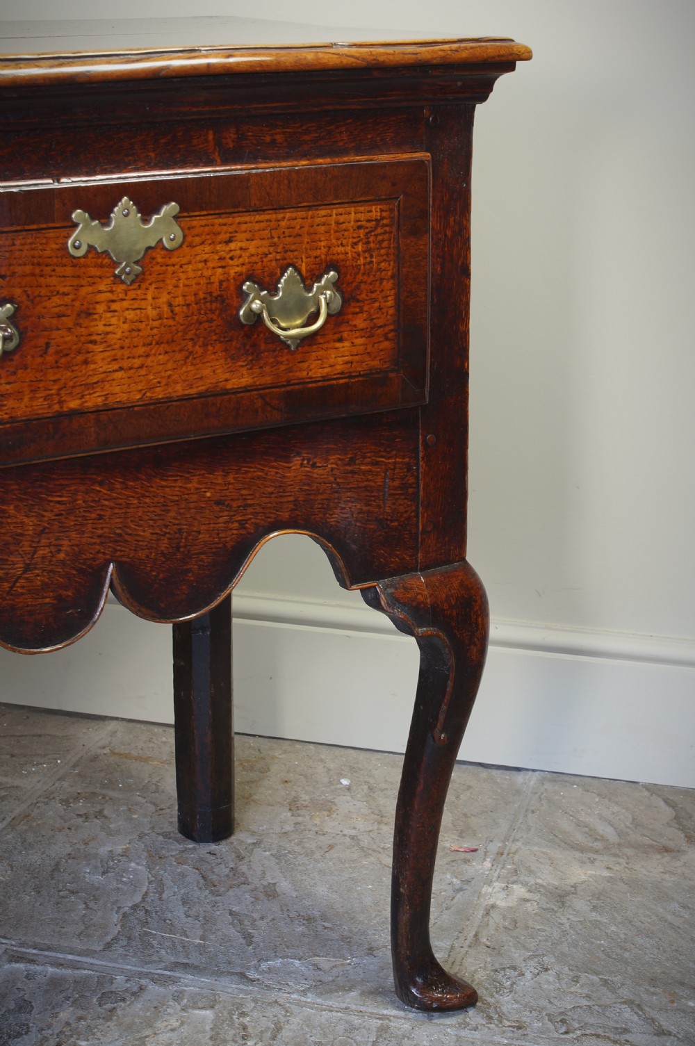 A Good 18th Century Oak Dresser Base. View IV