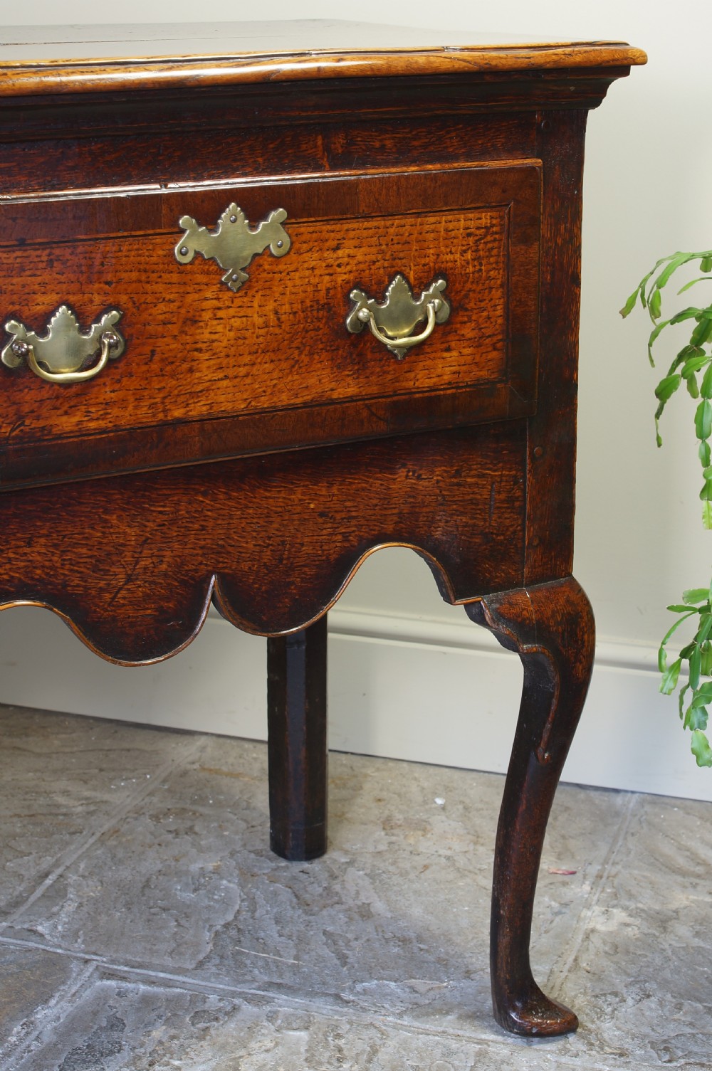 A Good 18th Century Oak Dresser Base. View V