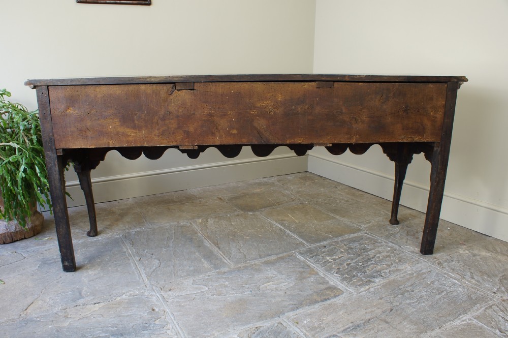 A Good 18th Century Oak Dresser Base. View XVIII