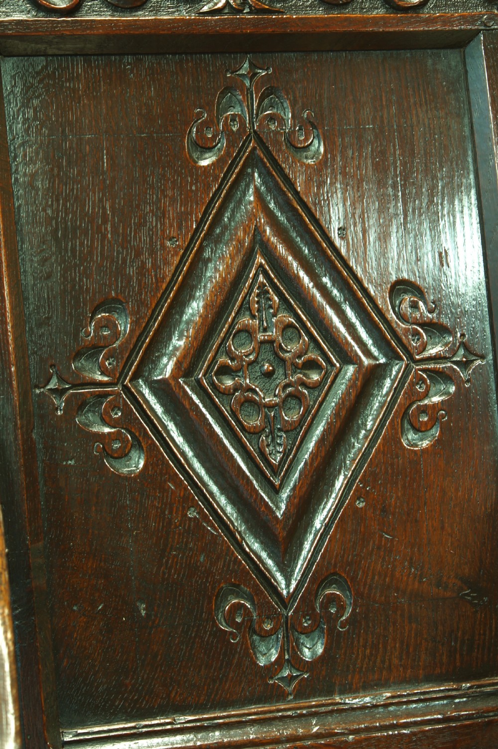  17th Century Oak Yorkshire Armchair.  View III