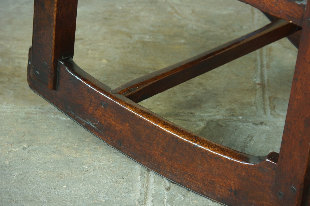 18th Century Walnut Chippendale Rocking Chair. View VIII