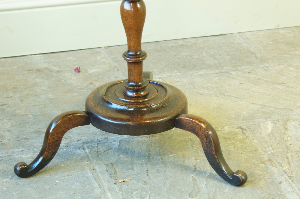 18th Century Oak Tripod Table/ wine table.  View VIII