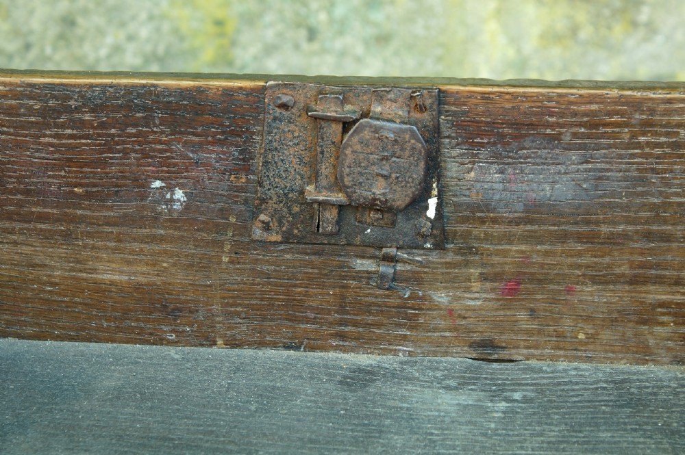17th Century Oak Side table. View X