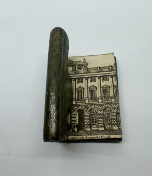 Miniature Leather Bound Almanac 1779