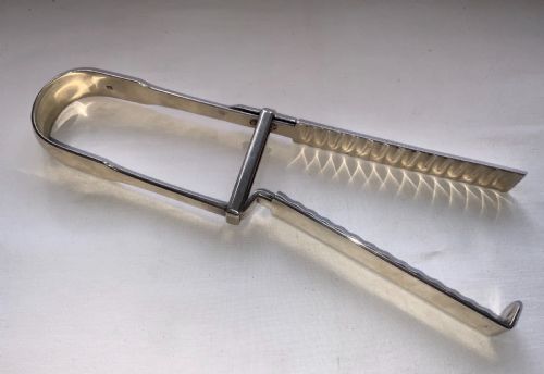 Georgian Silver Asparagus Servers