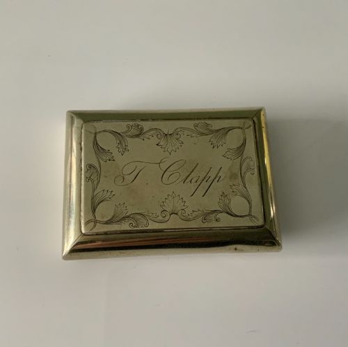 fig 1. Georgian trick snuff box