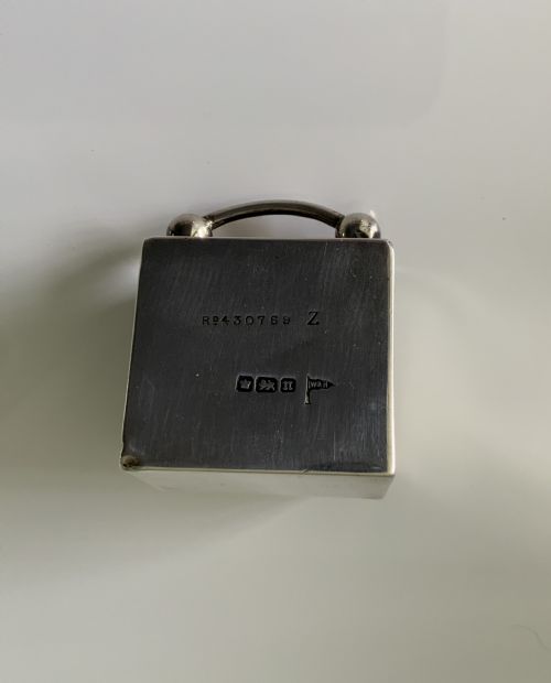 fig 1. Novelty silver ring box - Reynolds Angels