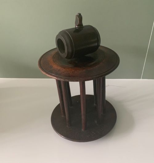 19th Century Mahogany Fishing Line Drier