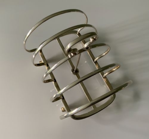 Large Silver Toast Rack Mappin & Webb