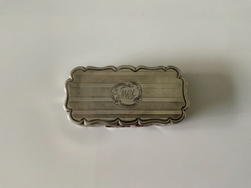 Silver Vinaigrette 1847