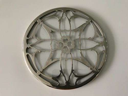 Silver Trivet Teapot Stand