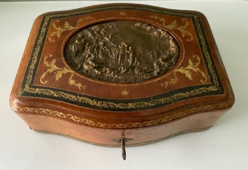 French Leather Box