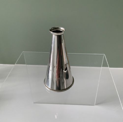 Silver Miniature Megaphone