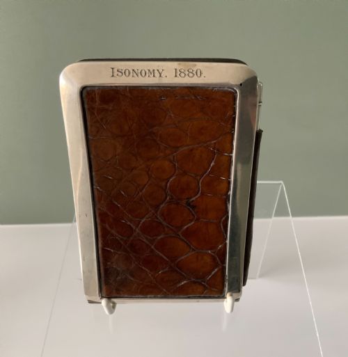 Crocodile & Silver Notebook - Racing Memorabilia