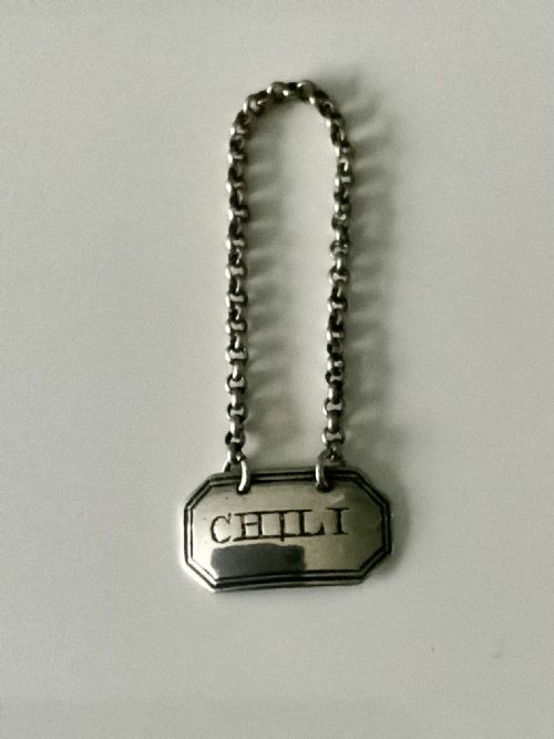 Silver Chili Label
