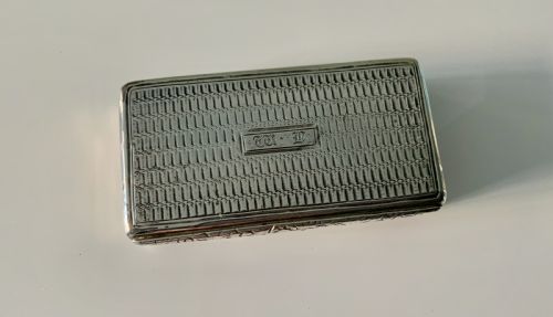 Georgian Silver Snuff Box