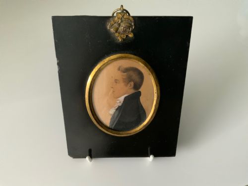 Portrait Miniature of a Young Gentleman