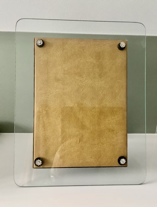 Art Deco Glass Photograph Frame