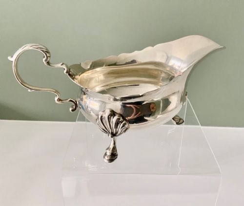 Silver Sauce Boat