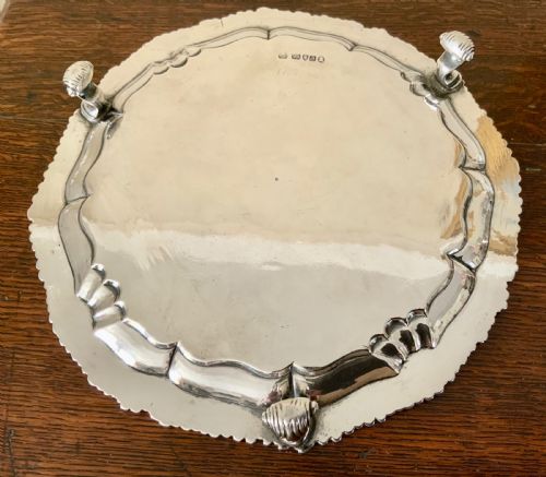 fig 1. Georgian silver salver