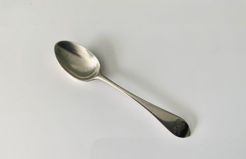 Irish Silver Georgian Snuff Spoon