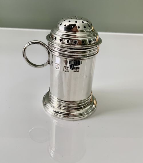 Georgian Style Silver Kitchen Pepper