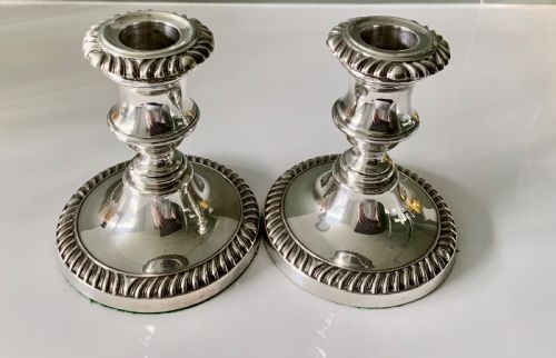 Silver Candlesticks