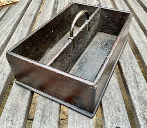 18th C Mahogany Cutlery Tray