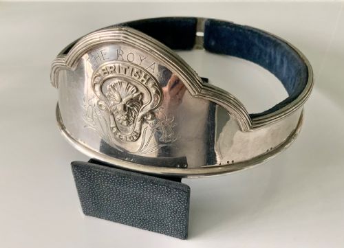 Silver Plated Ceremonial Goat Collar - British Legion