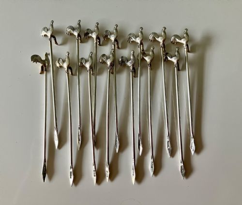 Silver Cocktail Sticks - 14