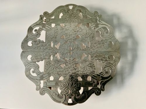 American Silver Plate Trivet - Extendable