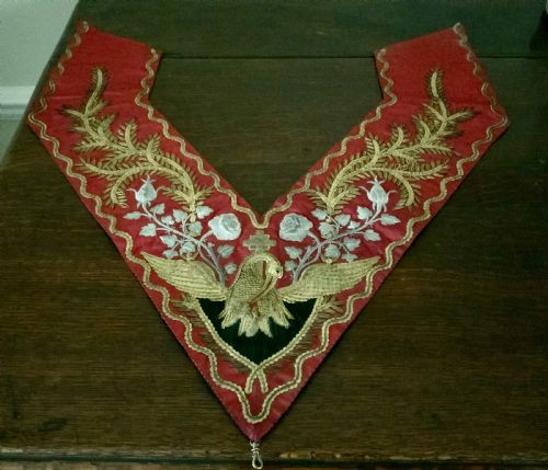 Masonic Rose Croix Collar - Late 19th Century