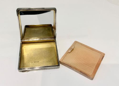 fig 1. Asprey silver compact