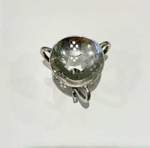 Dutch Miniature Silver Teapot Stand