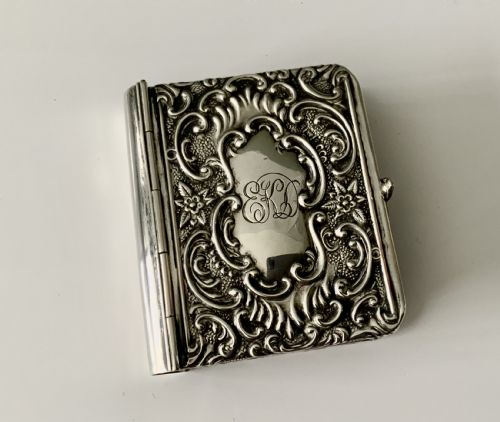 Miniature Silver Common Prayer Book.