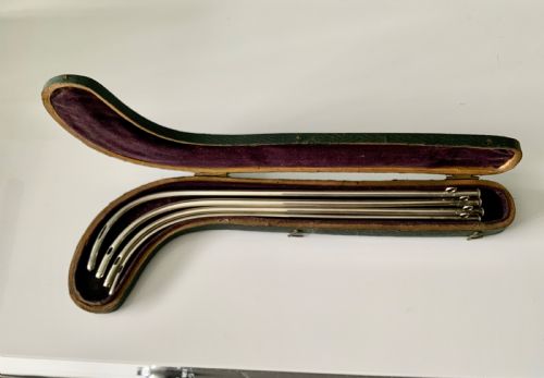 Set of Four Silver Catheters - William IV 1837