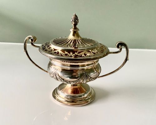 Silver Gilt Pot Pourri