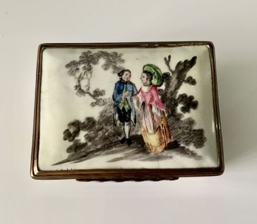 18th Century Enamel Box