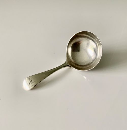 Georgian Silver Caddy Spoon - Ladle Shaped