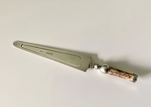 Silver & Agate Bookmark - Glasgow Marks